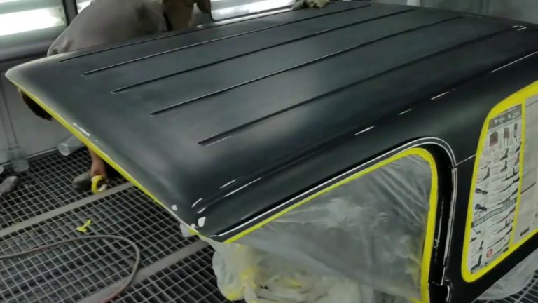 How To Paint A Jeep Hardtop