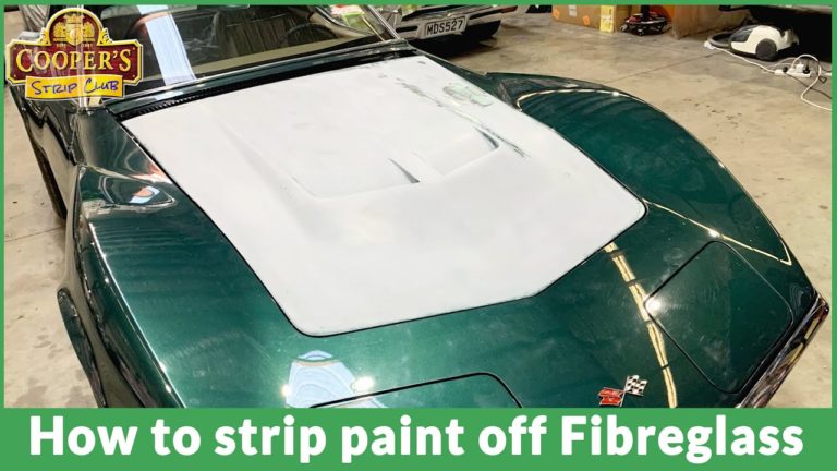 How To Remove Paint From Fiberglass Car