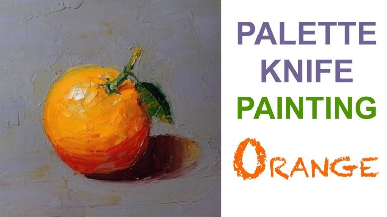 How To Paint An Orange