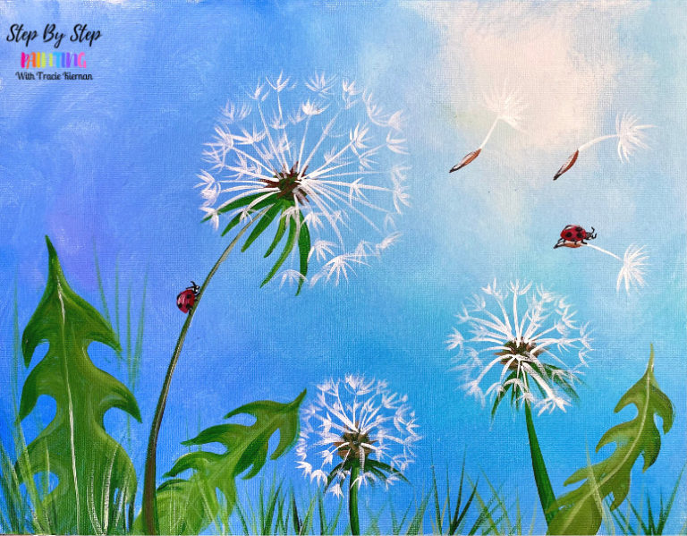 How to Paint Dandelion