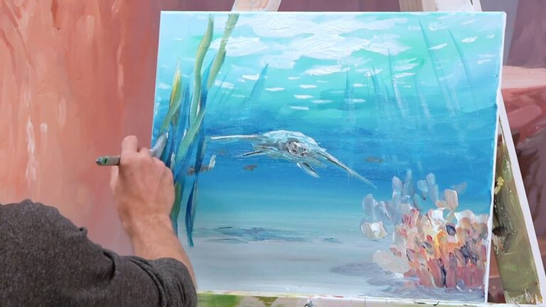 How to Paint an Underwater Scene