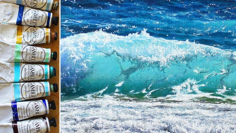 How to Paint Waves in Oil