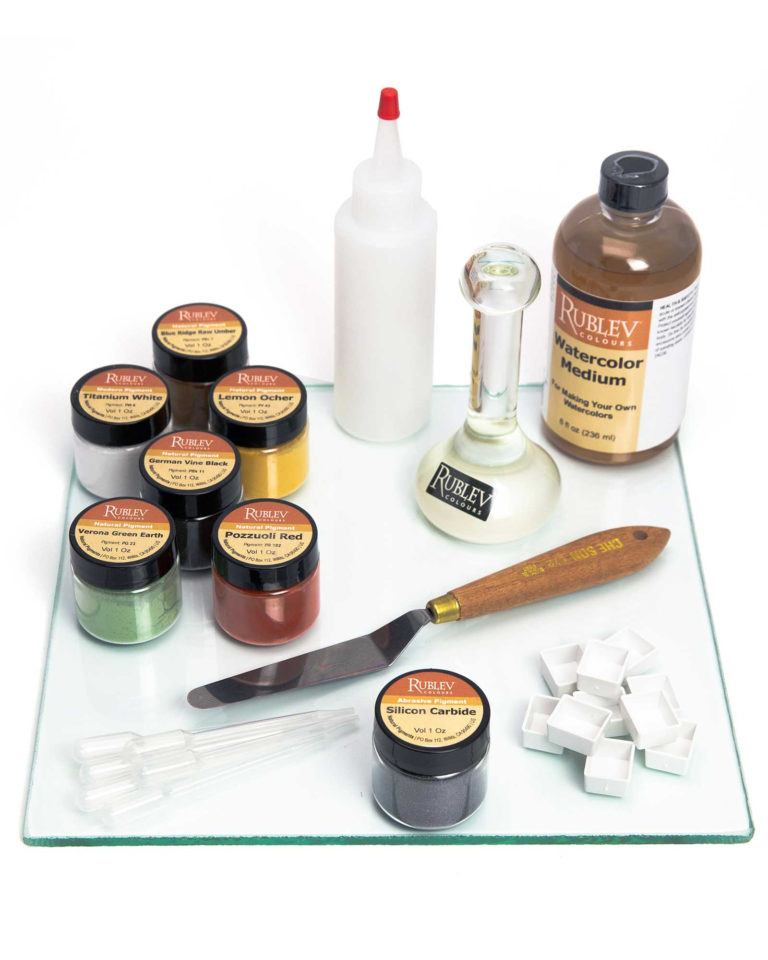 How to Make Watercolor Paint from Pigment