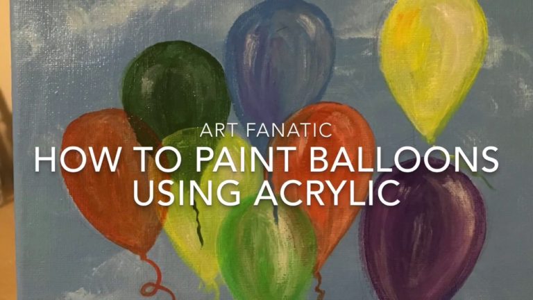 How to Paint Balloons