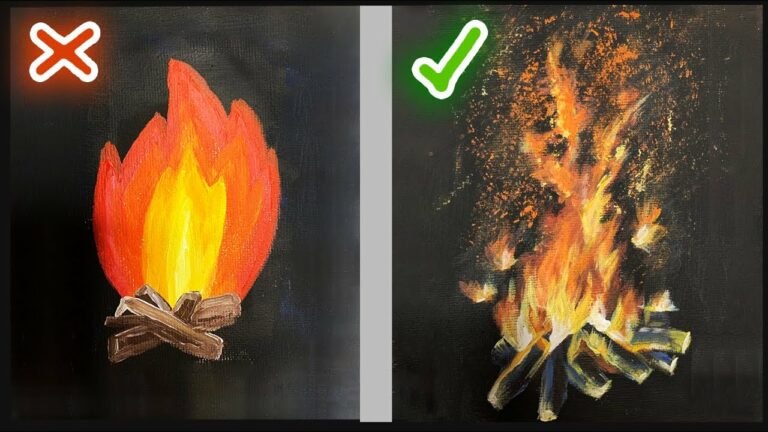 How to Paint Flame