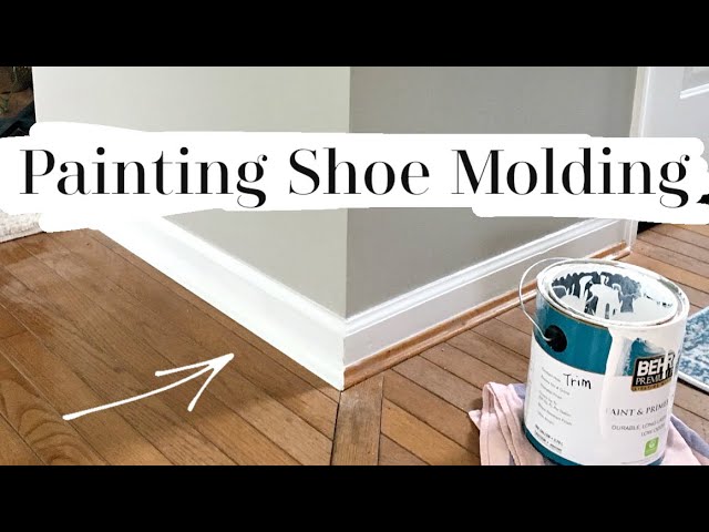 How to Paint Shoe Molding