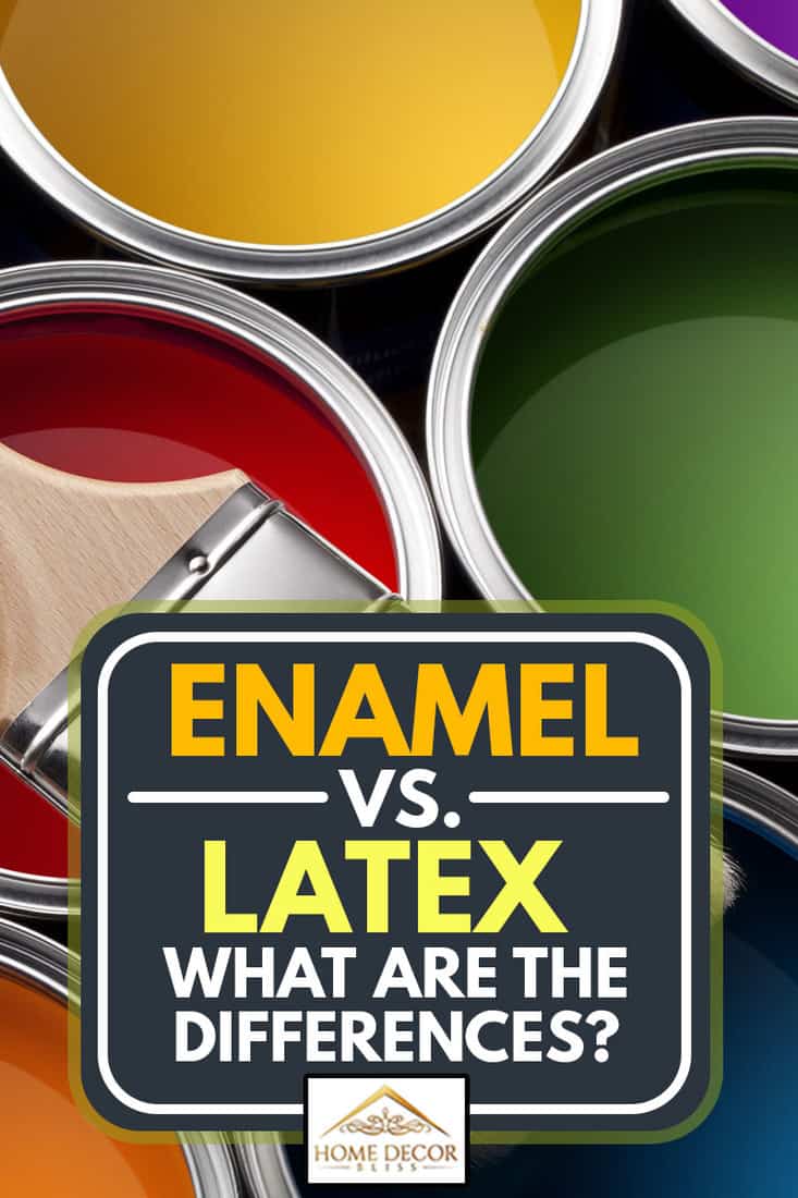 What is the Difference between Latex And Enamel Paint