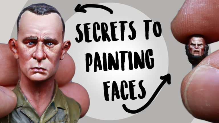 How to Paint Miniature Faces