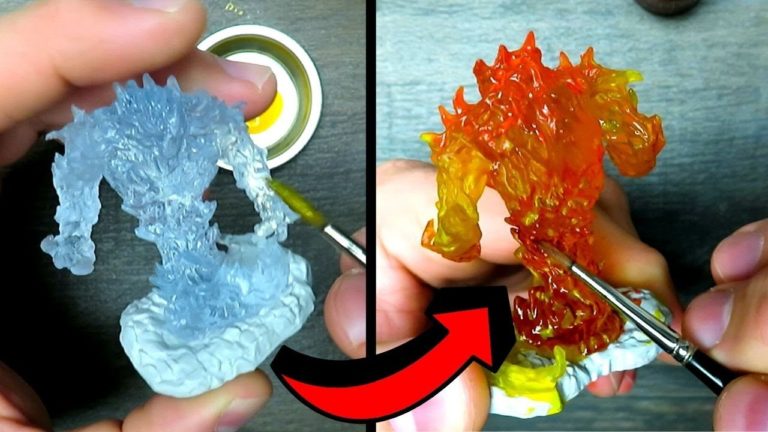 How to Paint Clear Miniatures