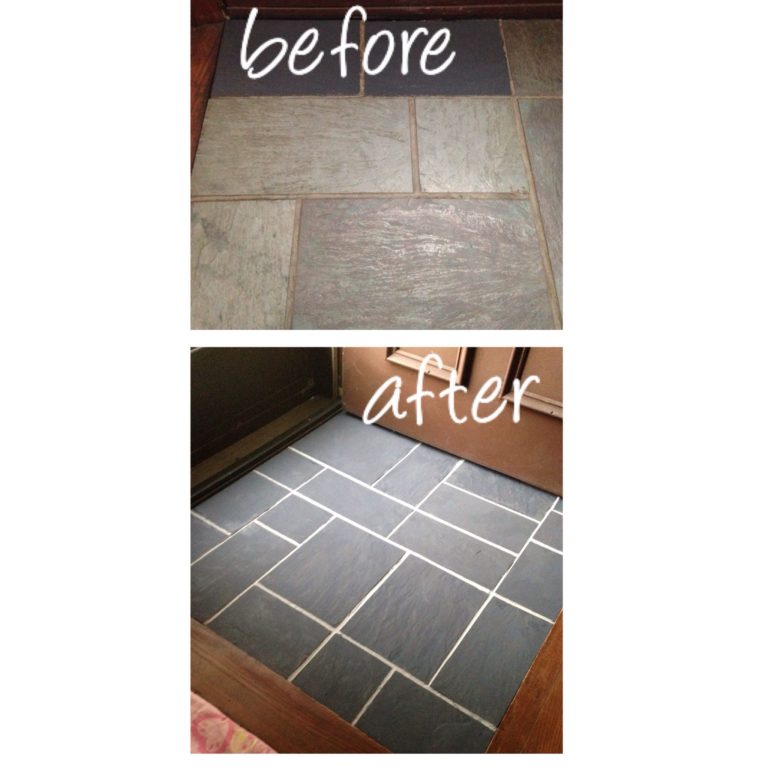 How to Paint Slate Floor