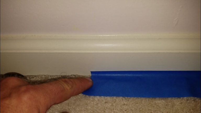 How to Paint Trim Next to Carpet