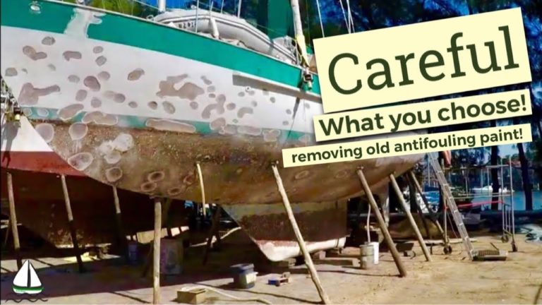 How to Remove Bottom Paint from a Boat