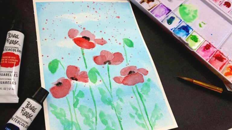 How to Use Watercolor Paint in Tubes