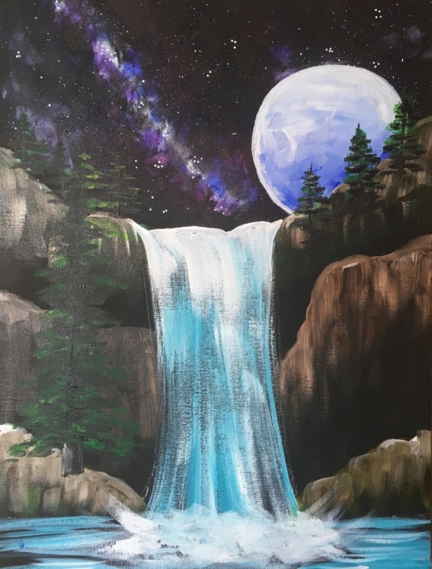 How to Paint a Waterfall