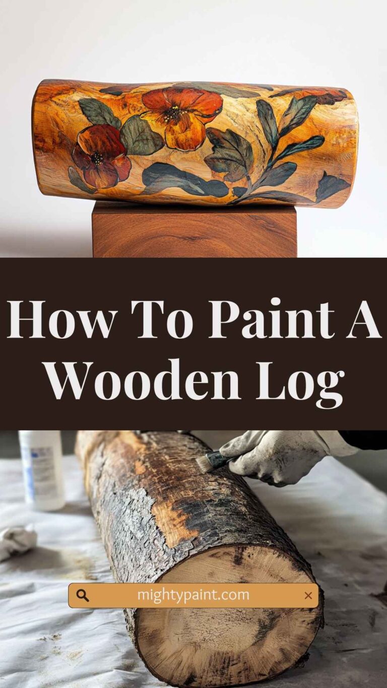 How to Paint a Log