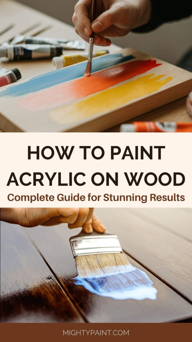 How To Paint Acrylic On Wood: Complete Guide for Stunning Results