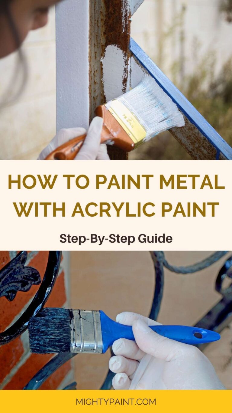 How to Paint Metal With Acrylic Paint: Step-by-Step DIY Guide