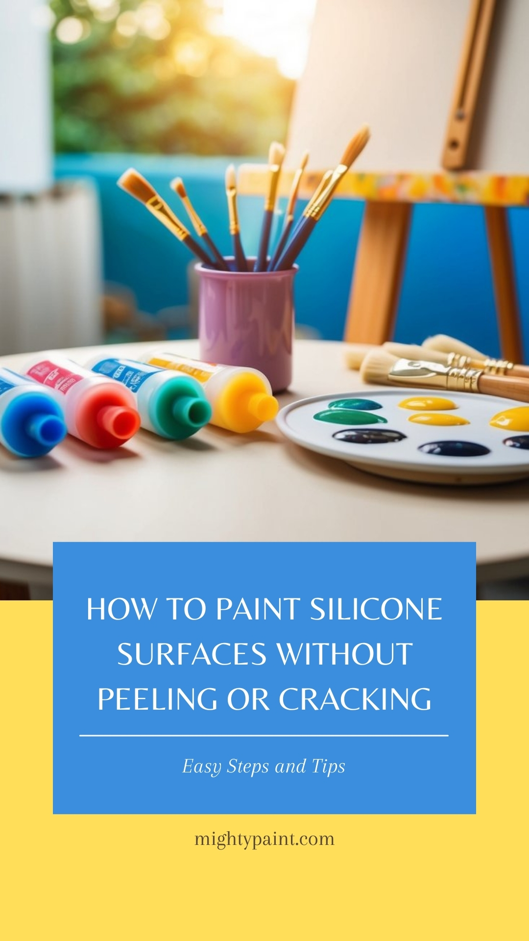 How to Paint Silicone Surfaces Without Peeling or Cracking