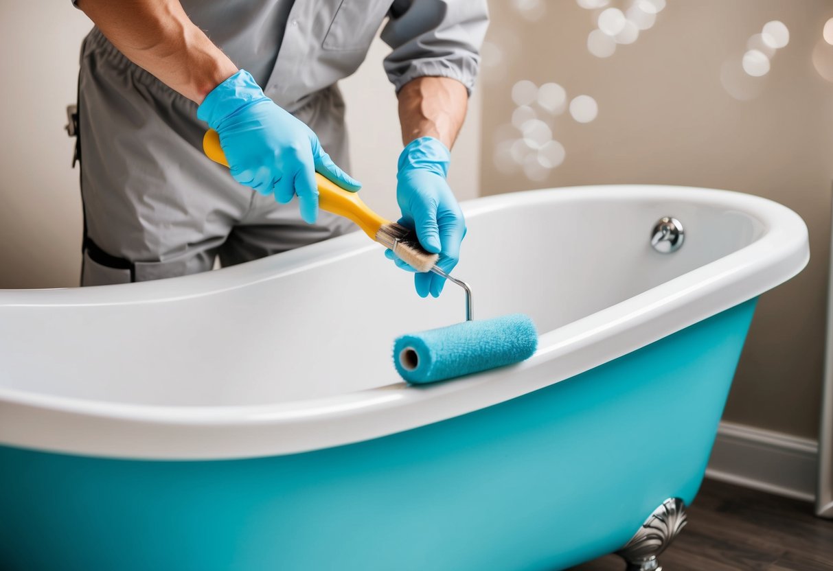 How to Paint a Fiberglass Bathtub for a Fresh New Look