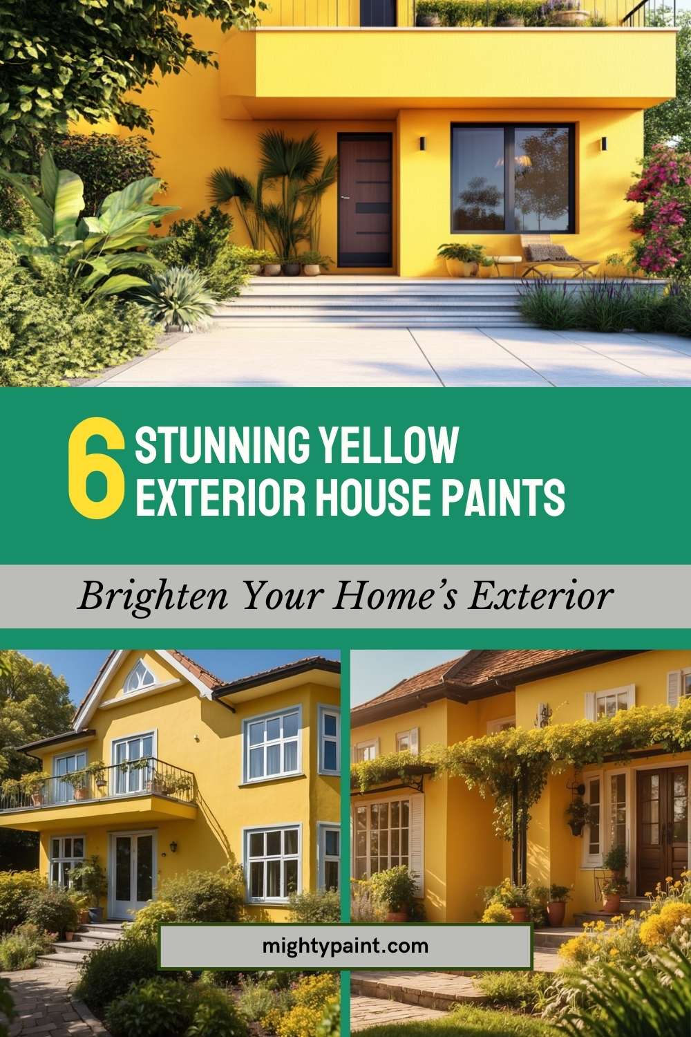 6 Stunning Yellow Paints to Brighten Your Home’s Exterior