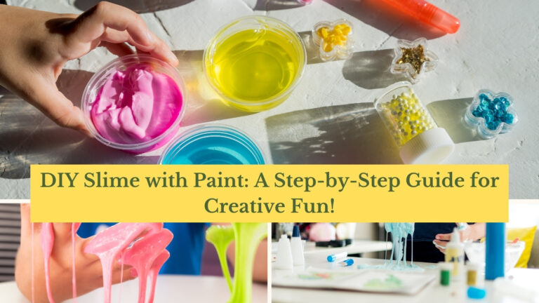 How To Make Slime With Paint