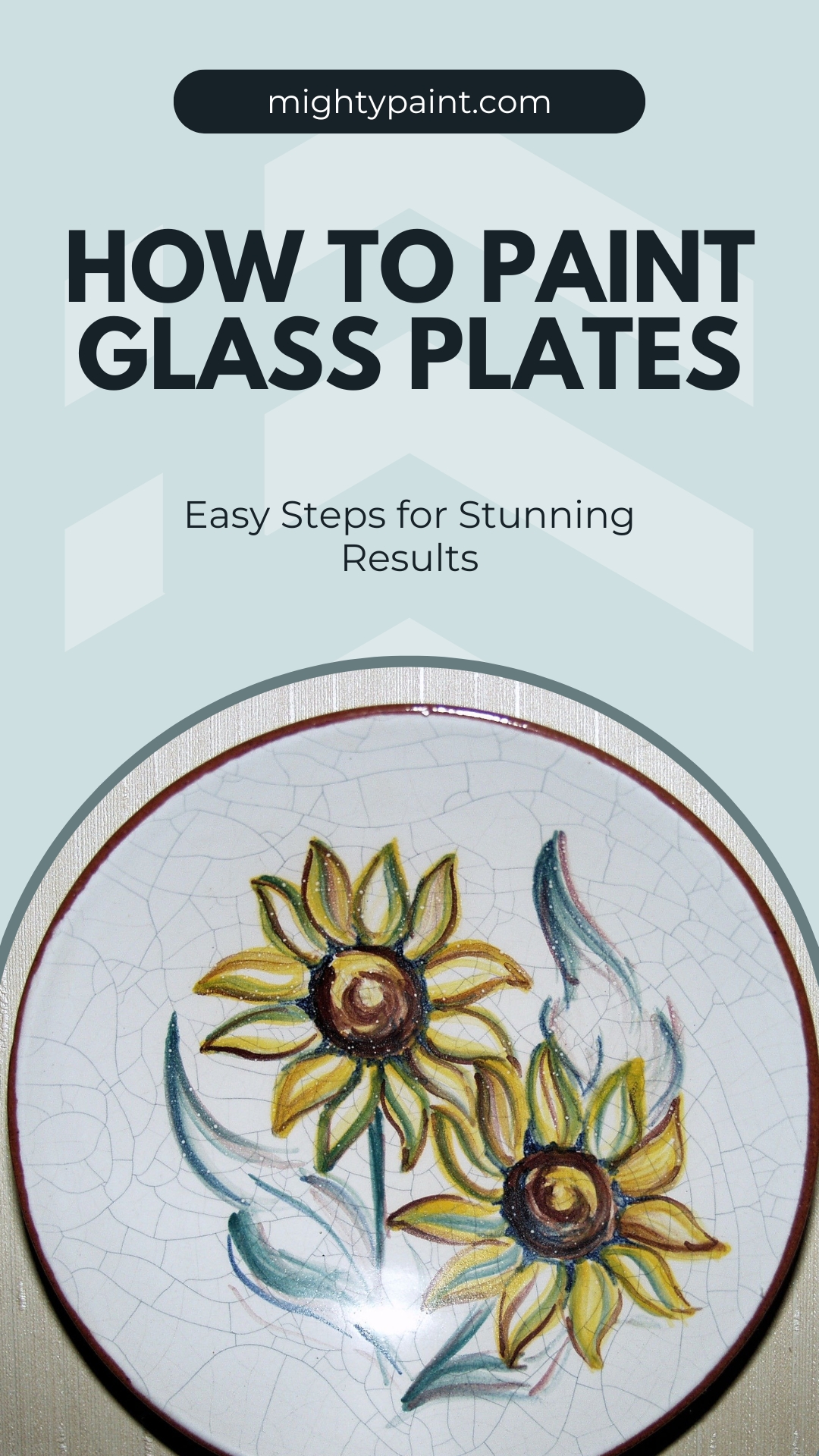 How To Paint Glass Plates