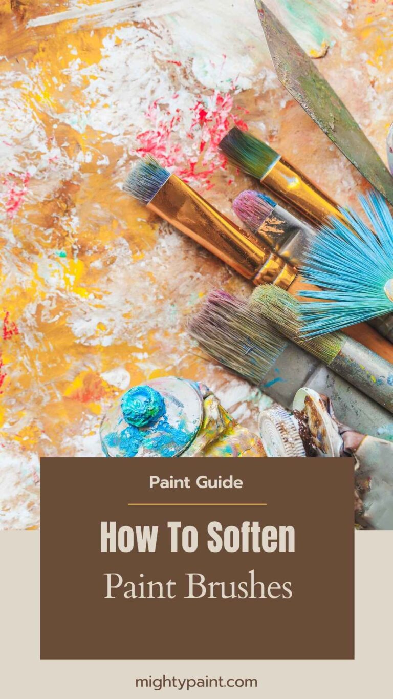 How To Soften Paint Brushes for Better Painting Results