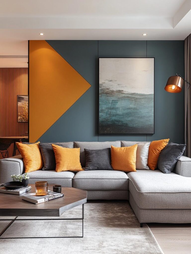 How To Divide A Wall With Two Paint Colors for a Stylish Accent