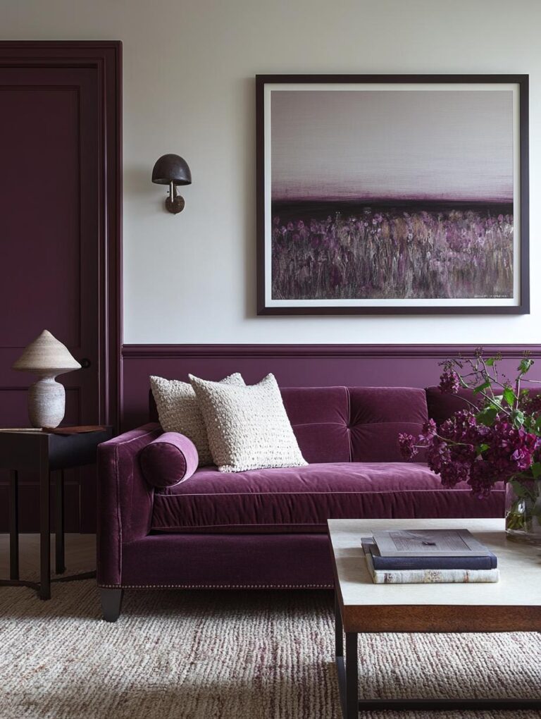 How To Divide A Wall With Two Paint Colors for a Stylish Accent