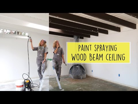 How To Paint Ceiling Beams