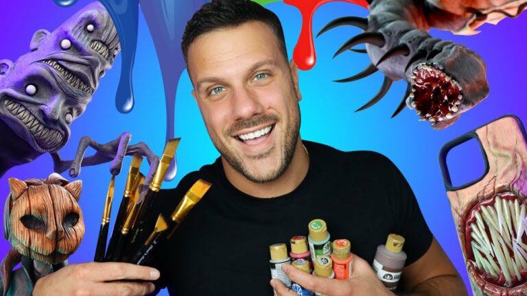 How To Paint Polymer Clay