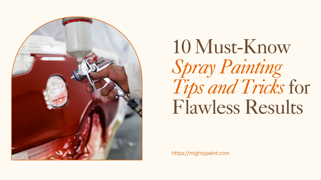 Spray Painting Tips and Tricks