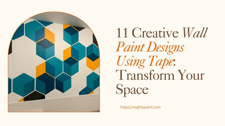 Wall Paint Designs Using Tape