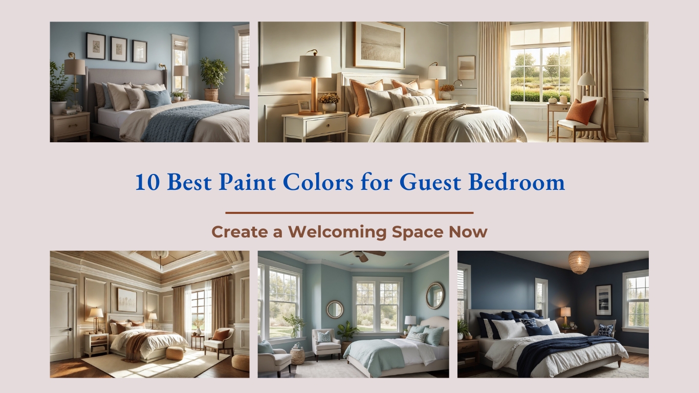 Transform Your Guest Bedroom with These 10 Paint Colors