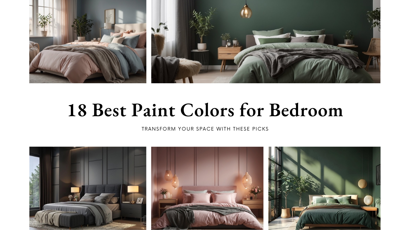 18 Best Paint Colors for Bedroom: Transform Your Space