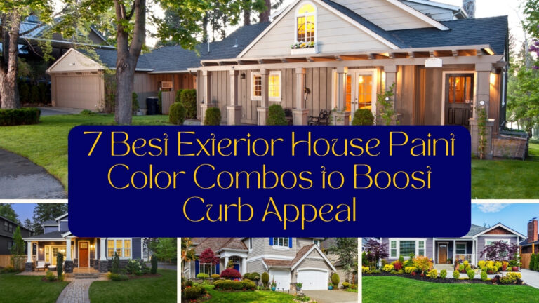 Best Exterior House Paint Color Combos