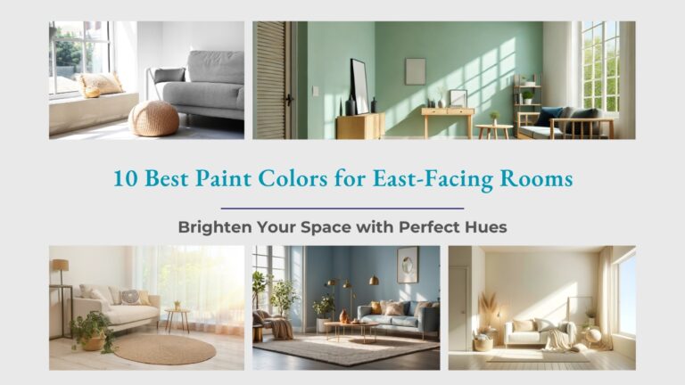 Best Paint Colors for East-Facing Rooms