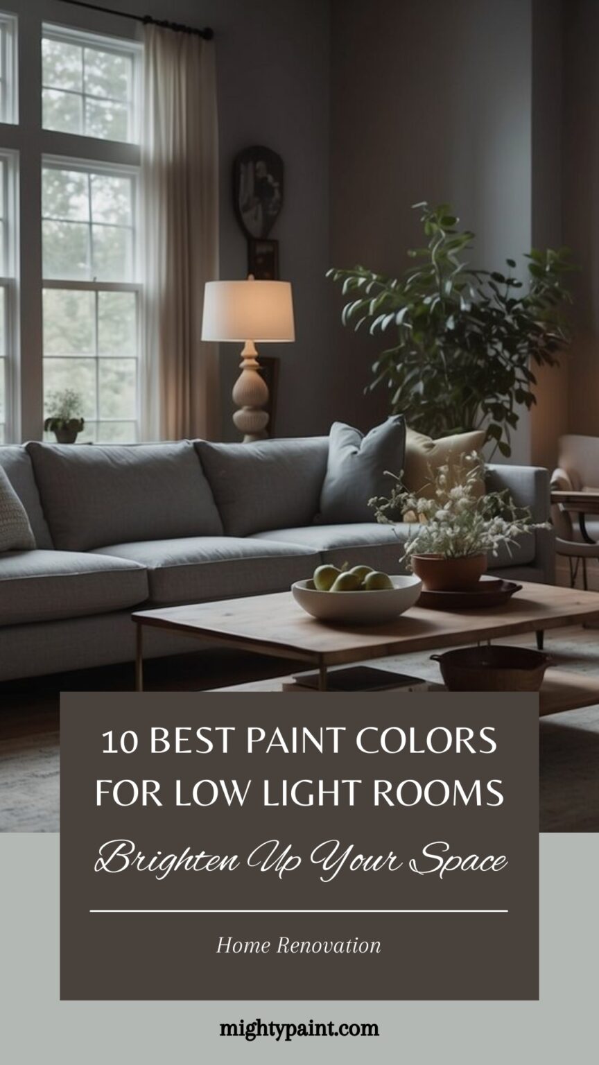 10 Best Paint Colors to Brighten Up Low Light Rooms