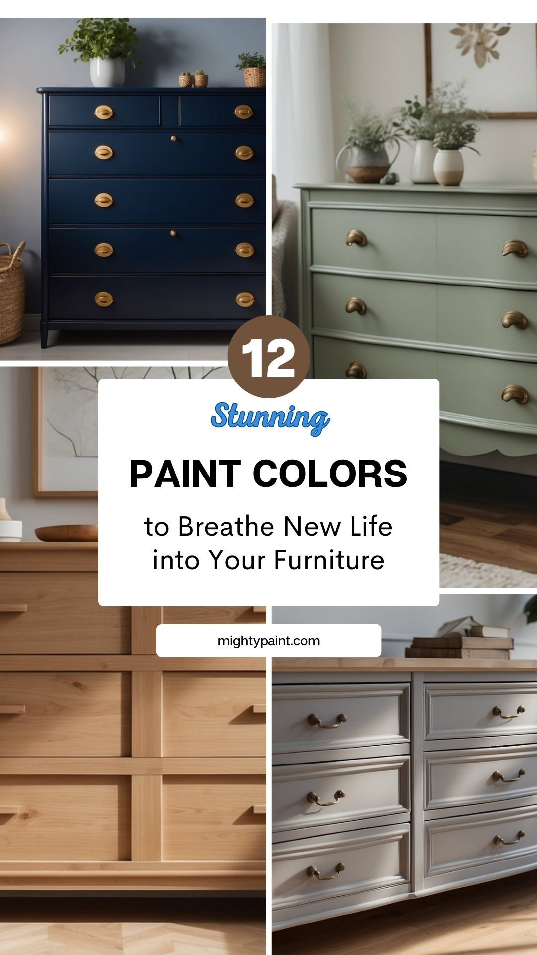 12 Perfect Paint Colors to Breathe New Life into Your Furniture