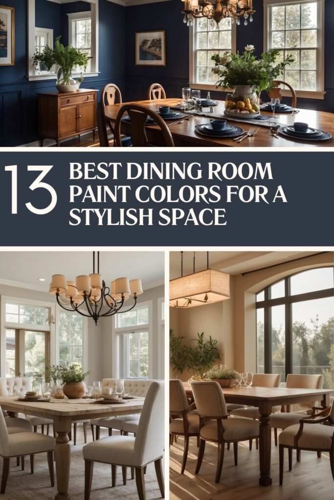Create a Cozy and Chic Dining Room with These 13 Paint Colors