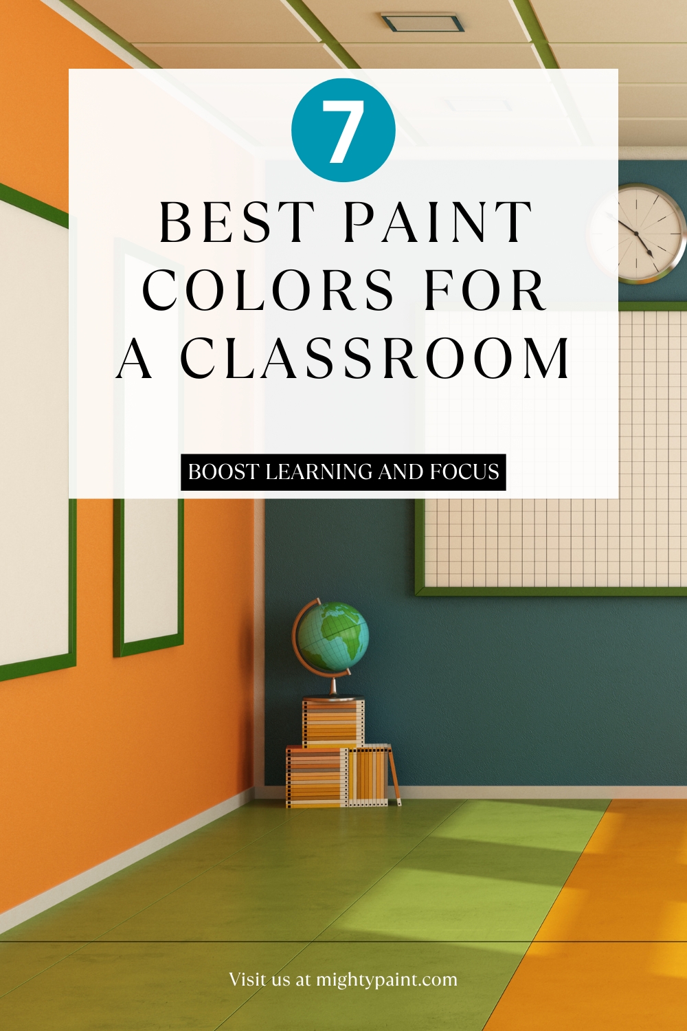 7 Best Paint Colors for a Classroom