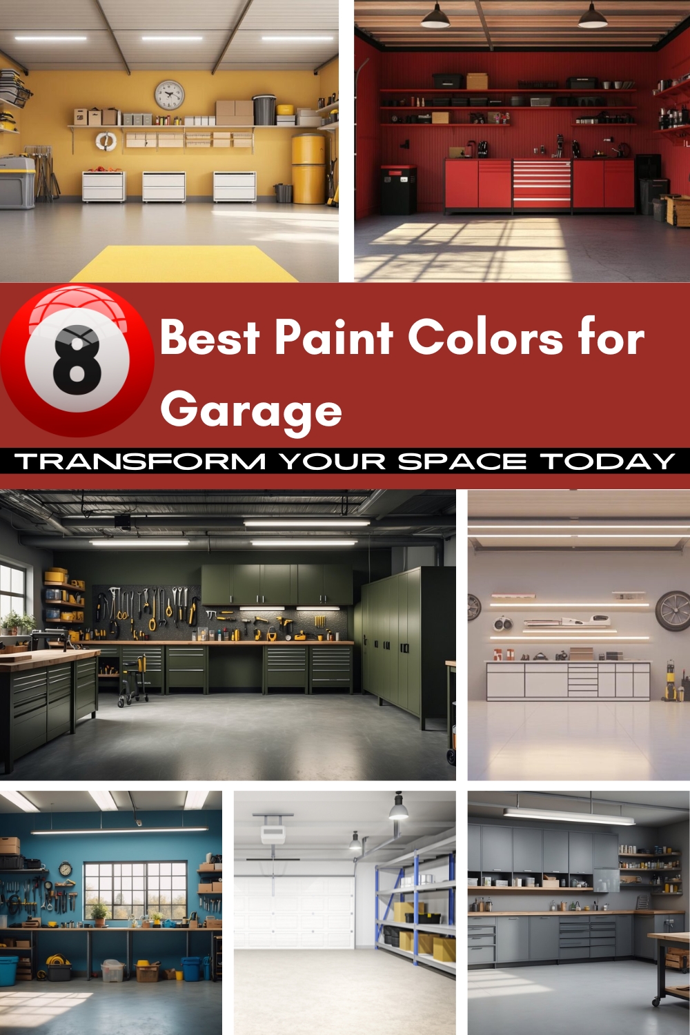 8 Best Paint Colors for Garage: Transform Your Space Today