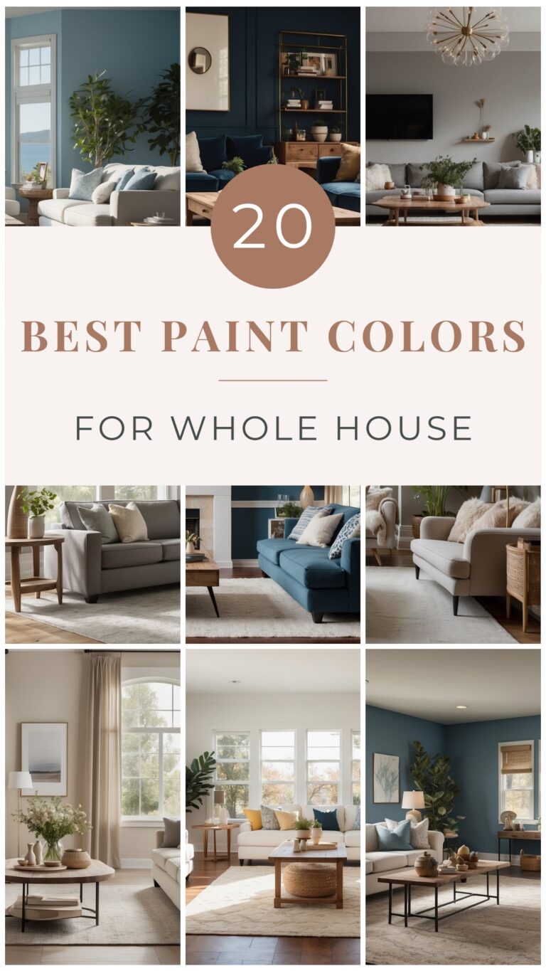 Best Paint Colors for Whole House