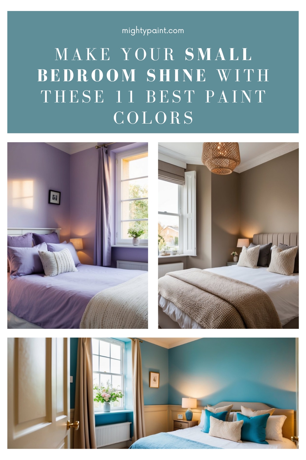 Make Your Small Bedroom Shine with These 11 Best Paint Colors