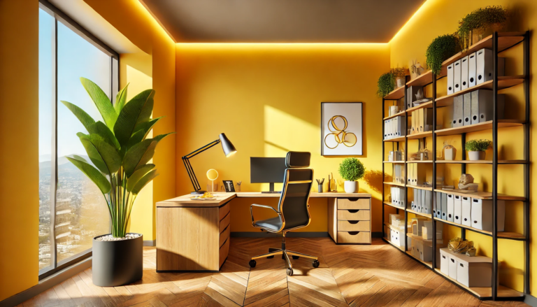 10 Best Paint Colors for an Office: Brighten Your Workspace Now