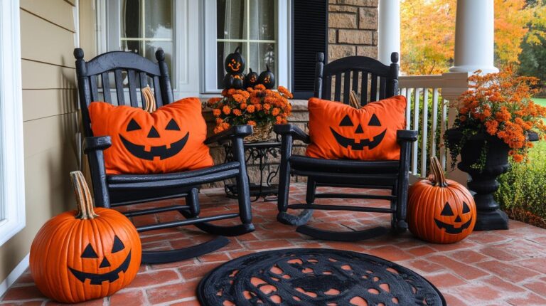 20 Halloween Front Porch Decor Ideas to Spook Up Your Home