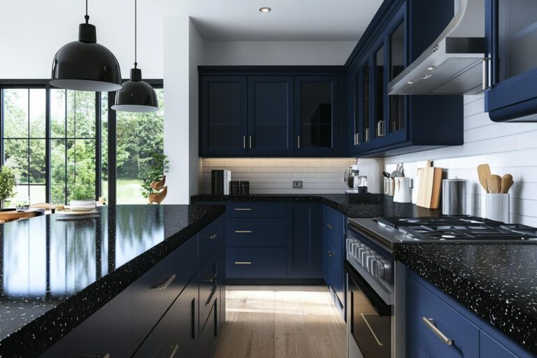 7 Perfect Colors to Complement Black Granite Countertops