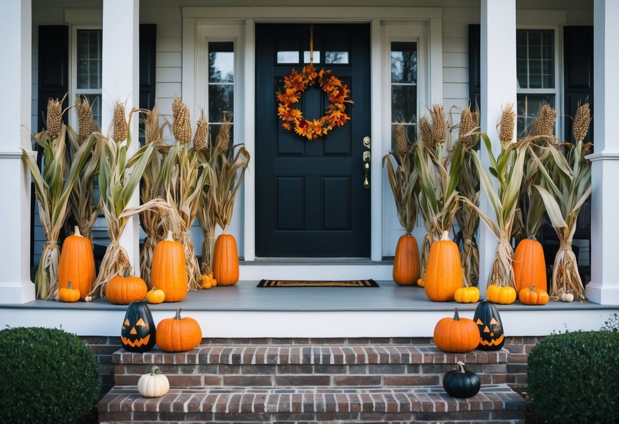 20 Halloween Front Porch Decor Ideas to Spook Up Your Home