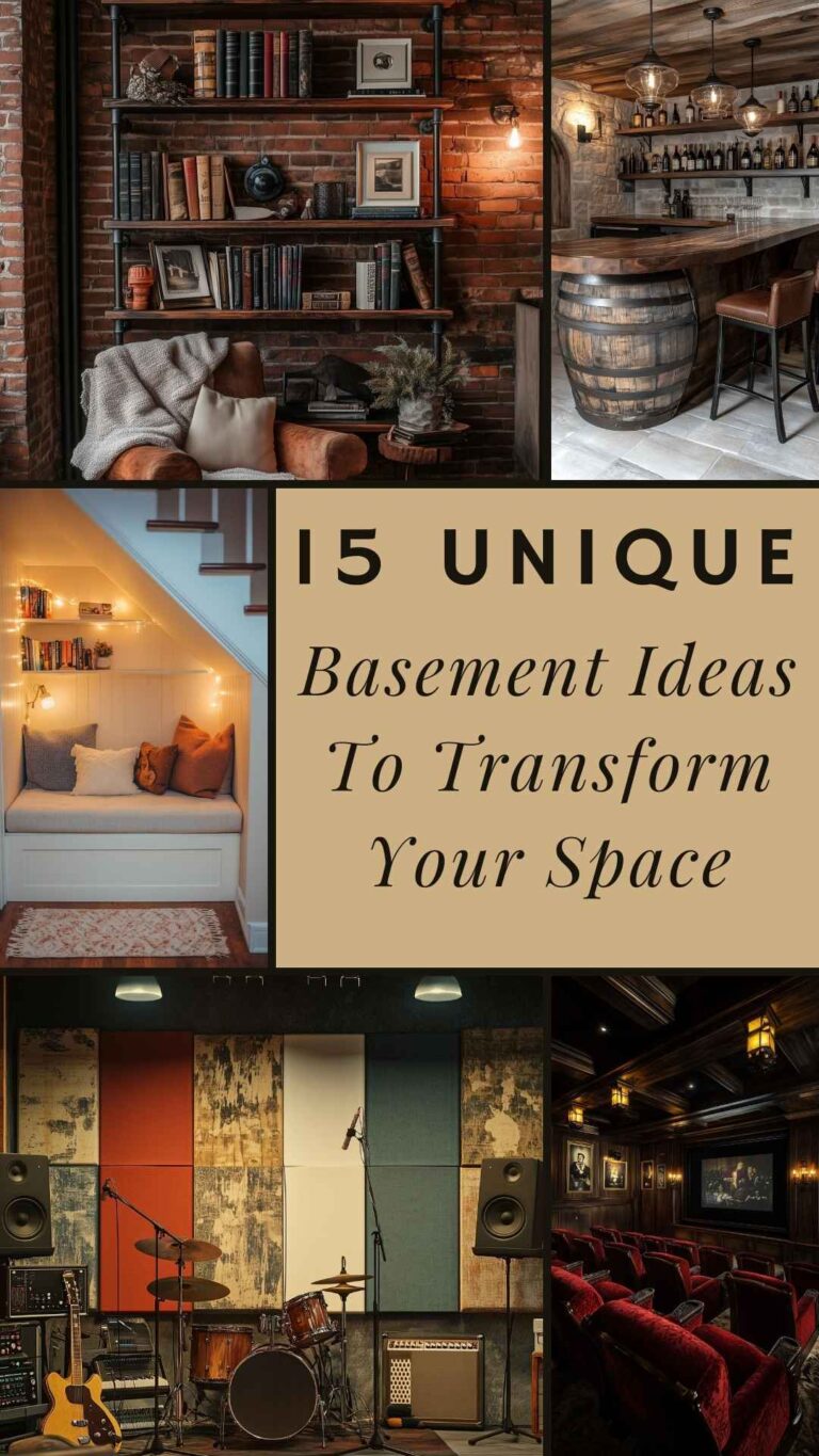 15 Unique Basement Ideas and Designs for Your Dream Space