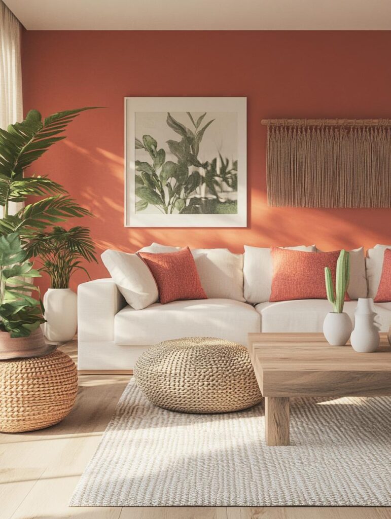 20 Serene Accent Wall Colors for a Peaceful Living Room